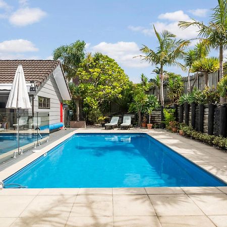 Villa With Pool In Browns Bay Auckland Exterior foto